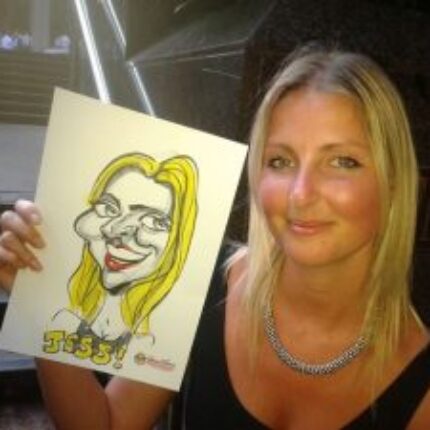 Live Caricatures at Parties
