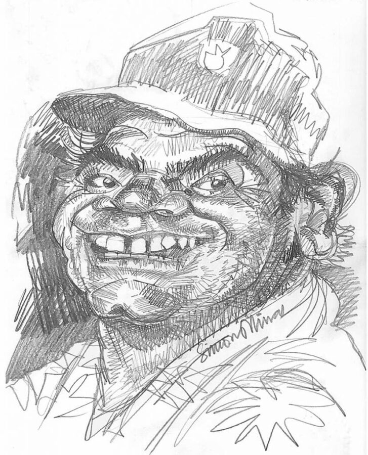 Look for real brush strokes, pencil sketches underneath the paint, or look for charcoal and pastels, signs that the. Who Is The Famous Pencil Sketch Artist . Caricatures of Actors by caricaturist Simon Ellinas