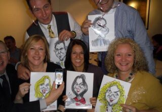 Caricatures in London!