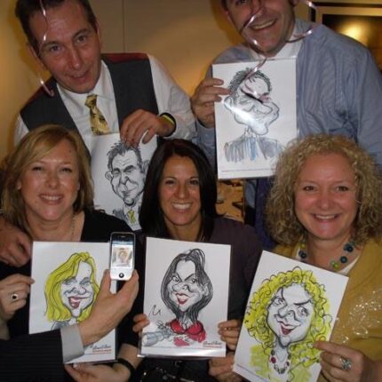 Live Caricatures at Parties