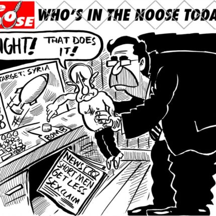 Topical Satire Cartoons