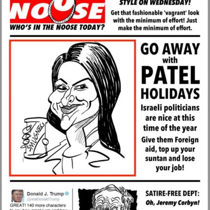 Topical Satire Cartoons