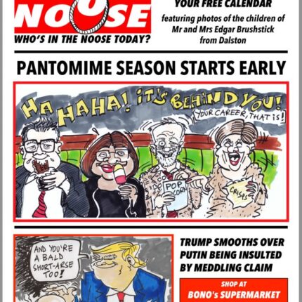 Topical Satire Cartoons