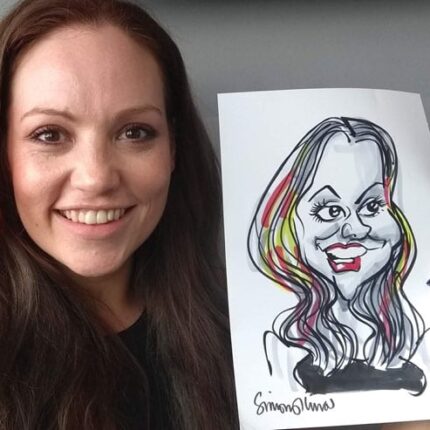 Live Caricatures at Parties