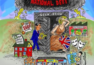 Cartoons in The Daily Mail