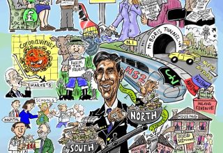 Cartoons in The Daily Mail