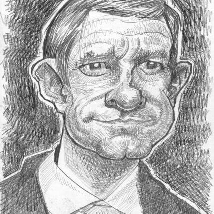 Pencil Sketch Caricatures