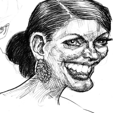 Pencil Sketch Caricatures