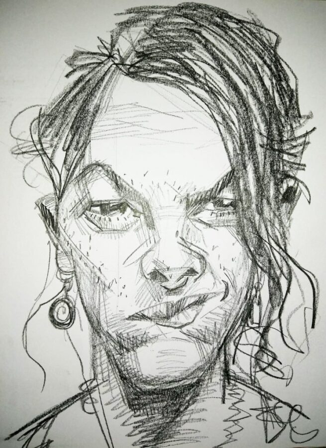 Caricature sketch of Tracey Emin – Cartoons Caricatures and ...