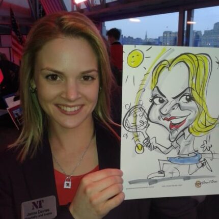 Live Caricatures at Parties