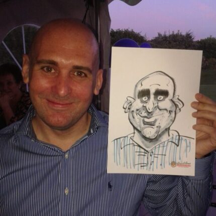 Live Caricatures at Parties