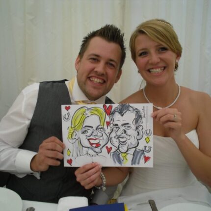 Live Caricatures at Parties