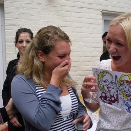 Live Caricatures at Parties