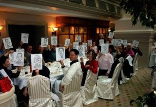 Caricatures in London!
