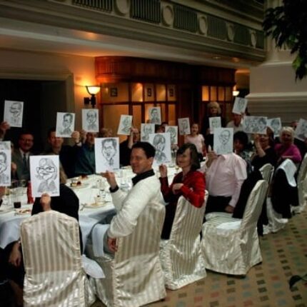 Live Caricatures at Parties