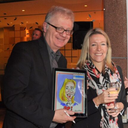 Live Caricatures at Parties