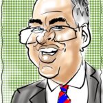 Digital caricature on iPad by Digital Caricaturist