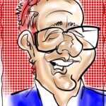 Digital caricature on iPad by Digital Caricaturist