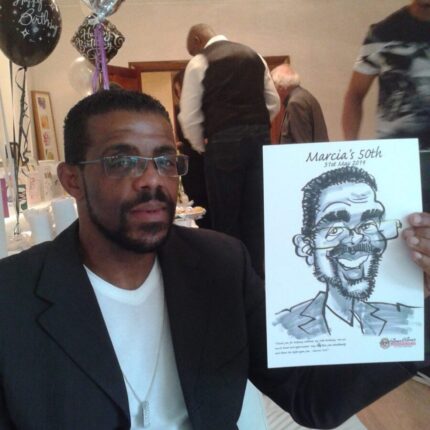 Live Caricatures at Parties