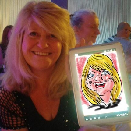 Live Caricatures at Parties