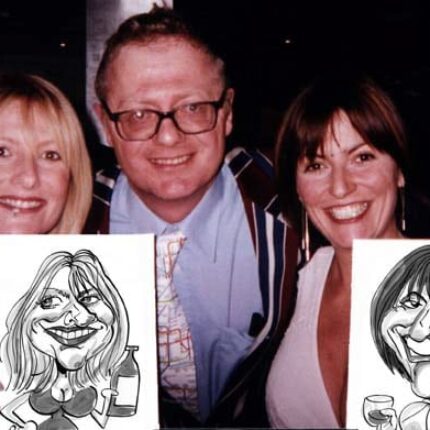 Live Caricatures at Parties