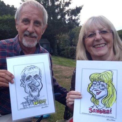 Live Caricatures at Parties