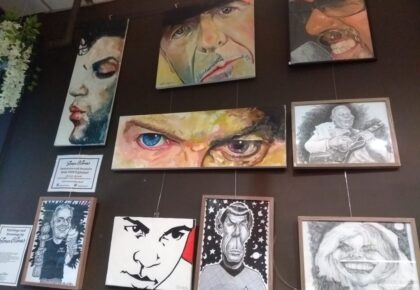 Exhibition of Paintings at Bel Gelato