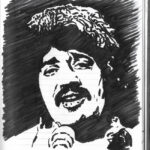 Drawing of Peter Sarstedt