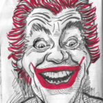 Caricature of Cesar Romero