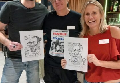 Caricatures in London!