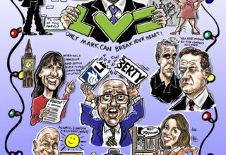 Cartoons in The Daily Mail