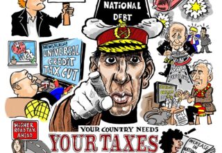 Cartoons in The Daily Mail