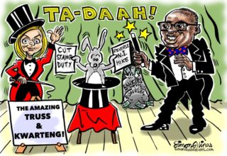 Cartoons in The Daily Mail