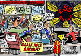 Cartoons in The Daily Mail