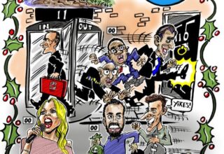 Cartoons in The Daily Mail