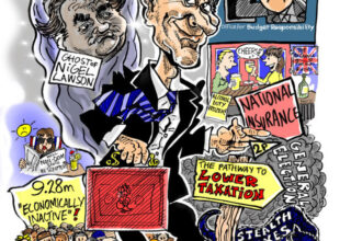 Cartoons in The Daily Mail