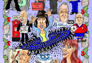 Cartoons in The Daily Mail