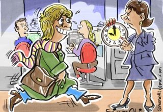 Nicola’s 9 – 5 Cartoons