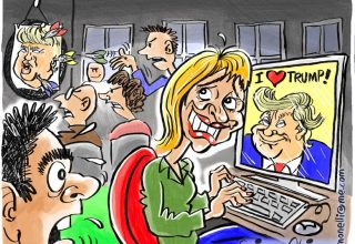 Cartoons and Caricature Illustration by London Cartoonist