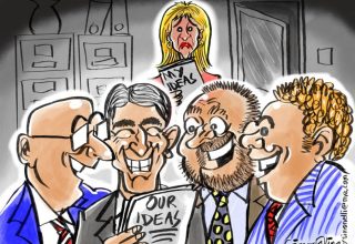 Cartoons and Caricature Illustration by London Cartoonist